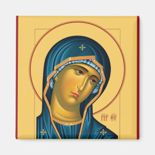 Theotokos Orthodox Christian Icon Magnet