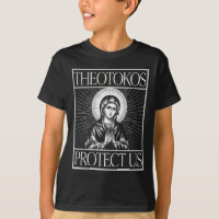Theotokos Protect Us Orthodox Christian Holy Mary