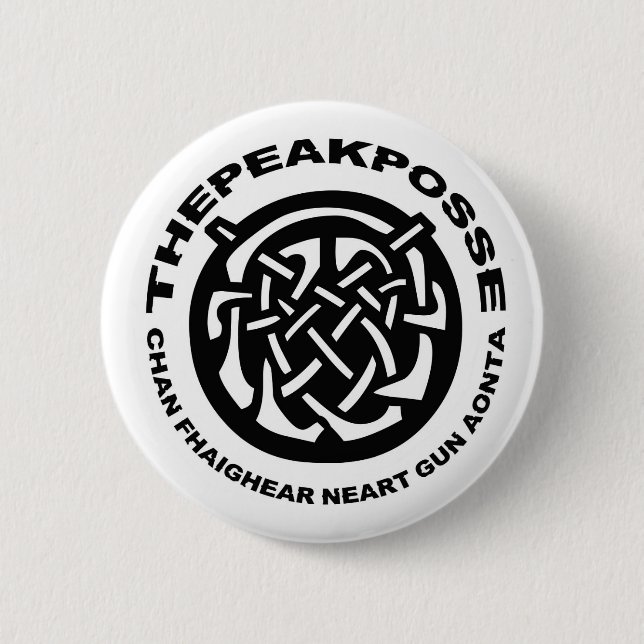ThePeakPosse Button (Front)
