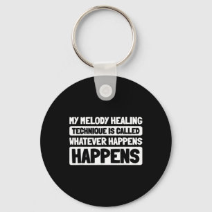 Therapeutic Music Healing - Mental Health Music Th Key Ring