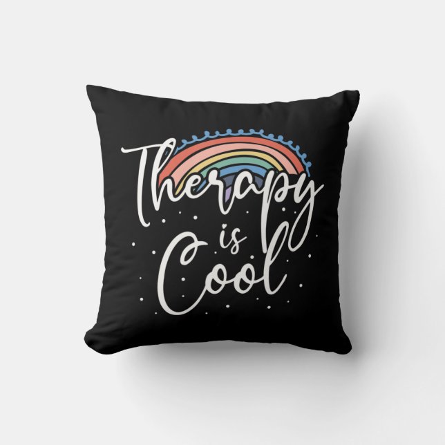 Therapies Mind Stability Awareness  Cushion (Front)