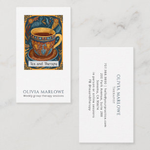 Therapist business card