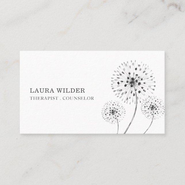 Therapist Counsellor Business Card (Front)