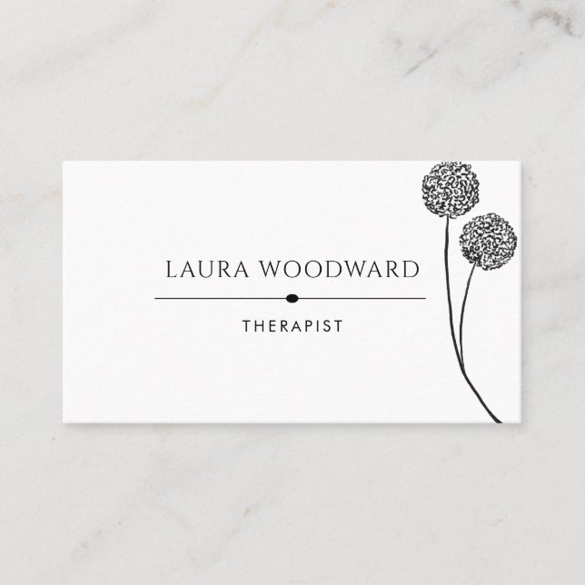 Therapist Counsellor Business Card (Front)