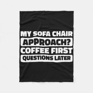 Therapist Counsellor Mental Health Psychotherapist Fleece Blanket