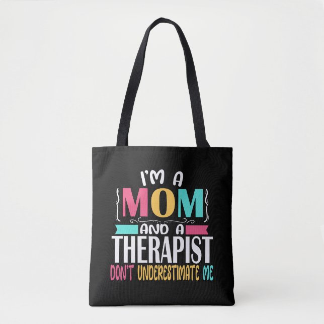 Therapist Counsellor Psychologist Social Worker Mu Tote Bag (Front)