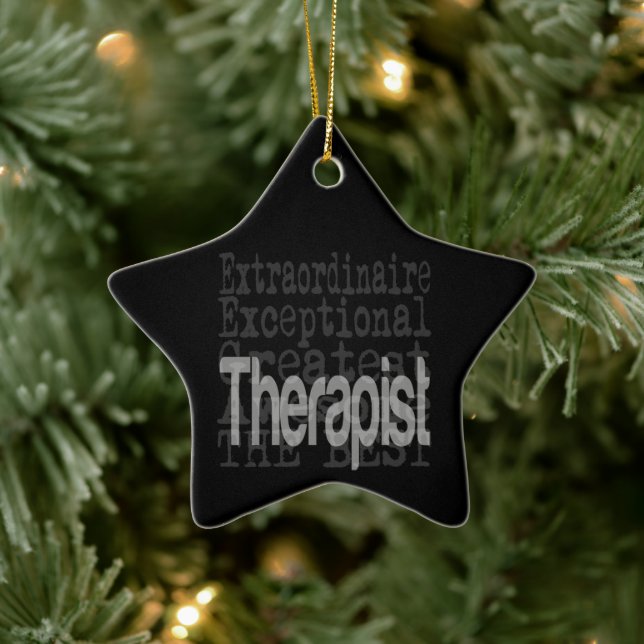 Therapist Extraordinaire Ceramic Tree Decoration (Tree)