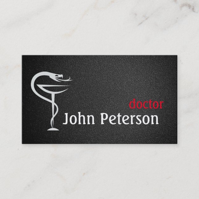 Therapist Family Doctor Physician Card (Front)