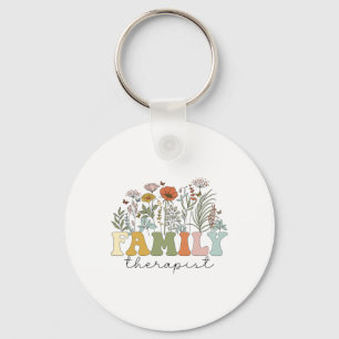 Therapist Family Therapy Mental Health  Key Ring