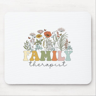 Therapist Family Therapy Mental Health  Mouse Mat