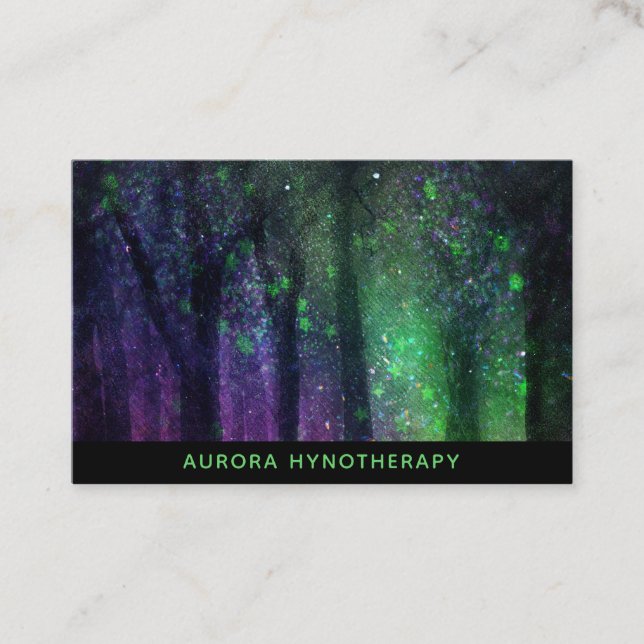 *~* Therapist Hypnotherapy Hypnosis  Counselor Business Card (Front)