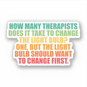 Therapist Light Bulb Joke