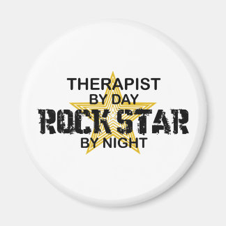 Therapist Rock Star by Night Magnet