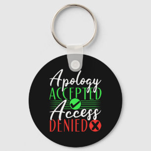 Therapist Support Therapy Apology Accepted Access Key Ring