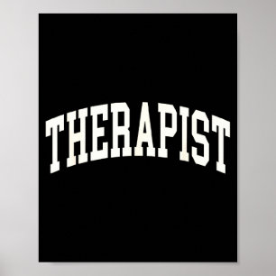 Therapist therapy counsellor mental health poster