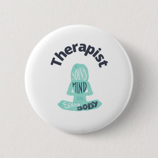 Therapist Yoga Button 