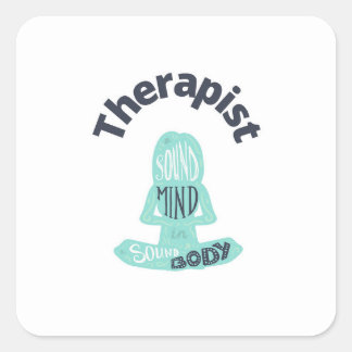 Therapist Yoga Sticker