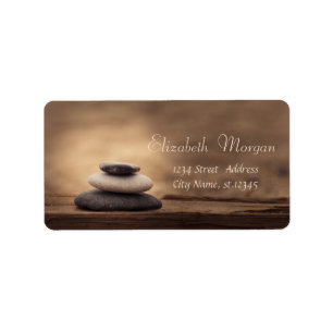 Therapist Zen Stones Brown Label