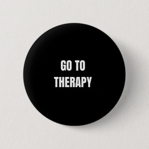 Therapy A Journey To Healing  6 Cm Round Badge
