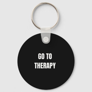 Therapy A Journey To Healing  Key Ring