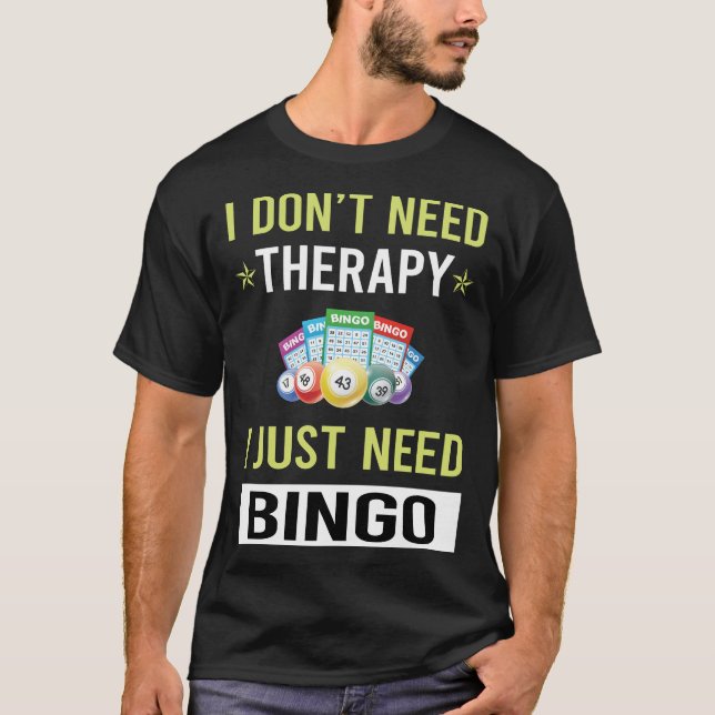 Therapy Bingo T-Shirt (Front)