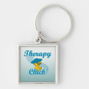 Therapy Chick #3 Key Ring