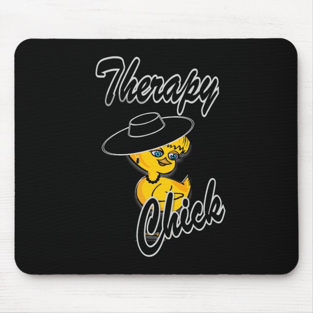 Therapy Chick #4 Mouse Mat (Front)