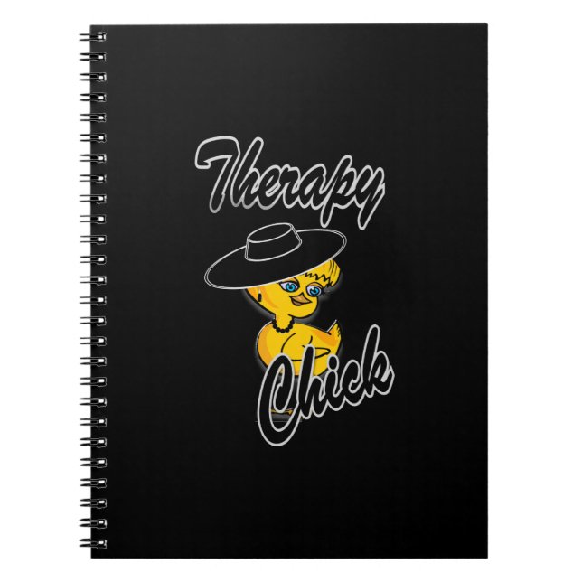 Therapy Chick #4 Notebook (Front)