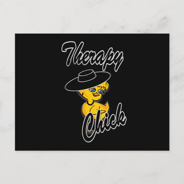 Therapy Chick #4 Postcard (Front)