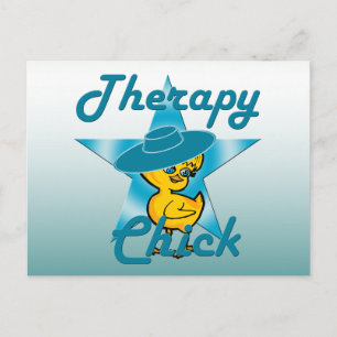 Therapy Chick #7 Postcard