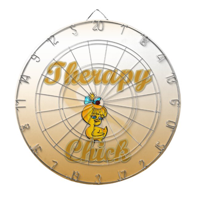 Therapy Chick Dartboard (Front)