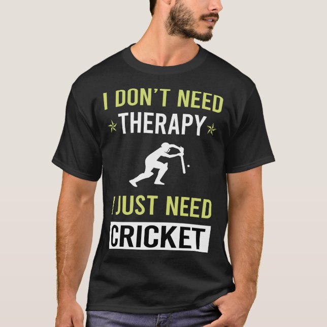 Therapy Cricket T-Shirt (Front)