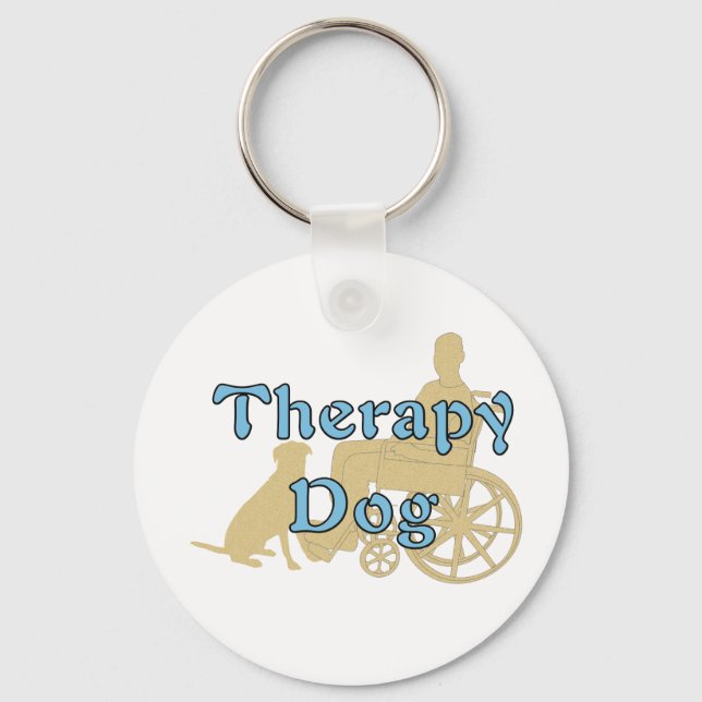 Therapy Dog Key Ring (Front)