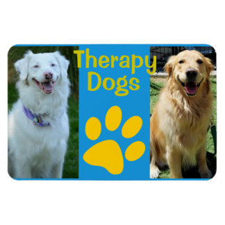 Therapy Dog Magnet