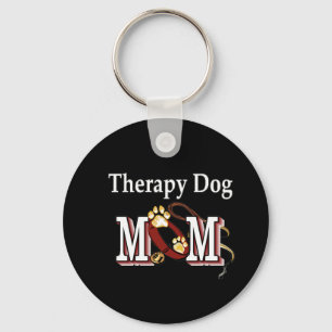 Therapy Dog Owners Gifts Key Ring