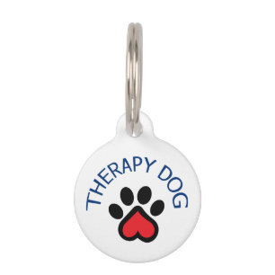 Therapy Dog Pet Tag