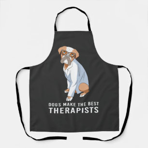 Therapy Dog Psychology Therapist Apron
