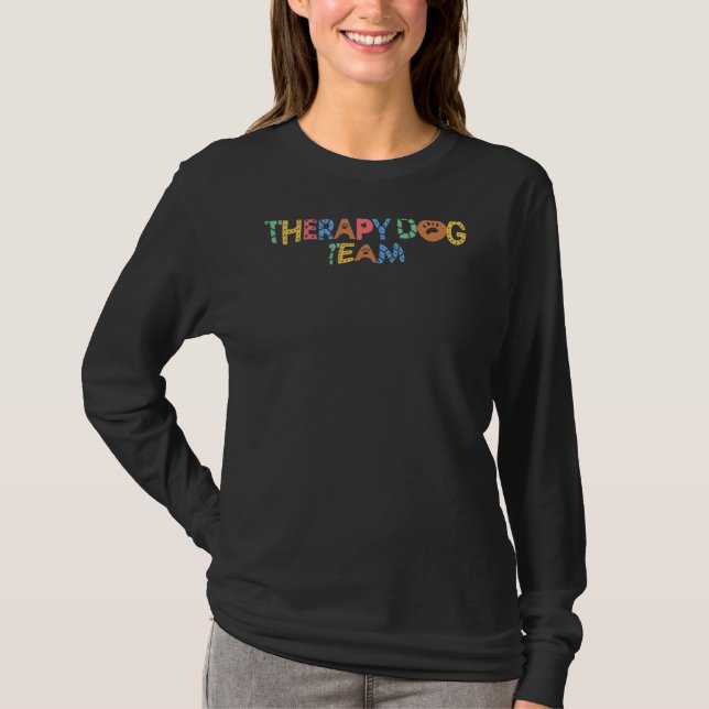 Therapy Dog Team Apparel T-Shirt (Front)