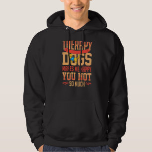 Therapy Dog Training Service Dogs Assistance Pet   Hoodie