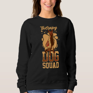 Therapy Dog Training Service Dogs Assistance Pet Sweatshirt