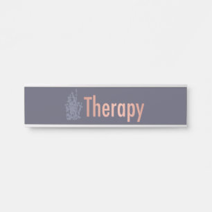 Therapy Door Sign