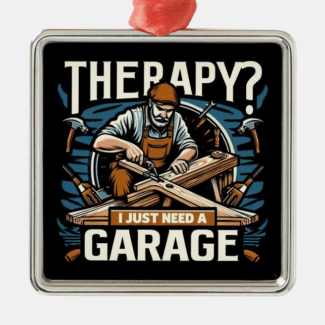 Therapy? I Just Need A Garage Metal Tree Decoration (Front)