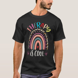 Therapy Is Cool Self Care Mental Health Awareness T-Shirt