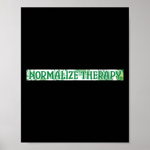 Therapy Mental Health Awareness Warrior Counsellor Poster