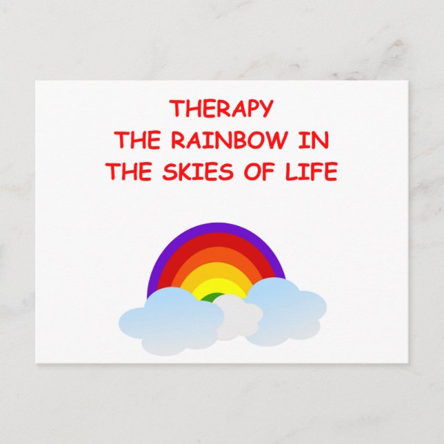 therapy postcard (Front)
