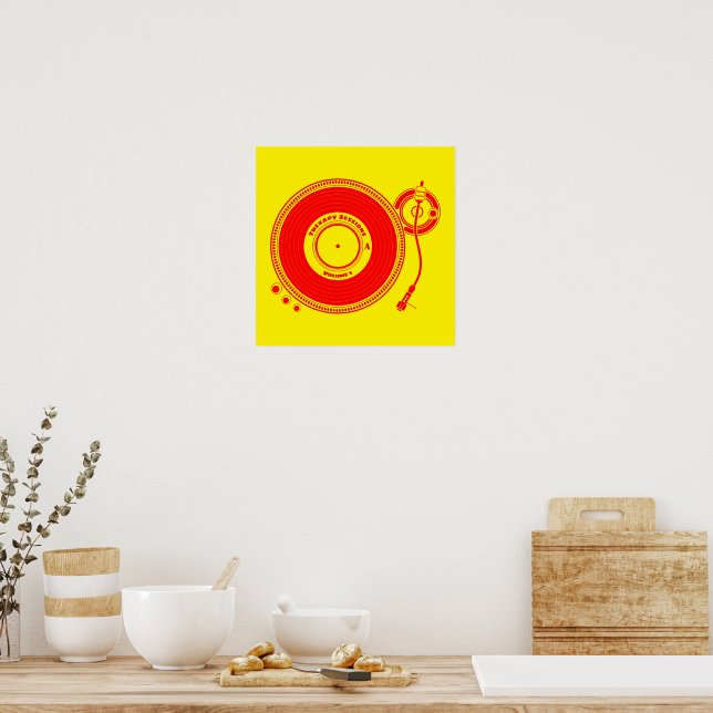 Therapy Sessions Red Poster (Kitchen)