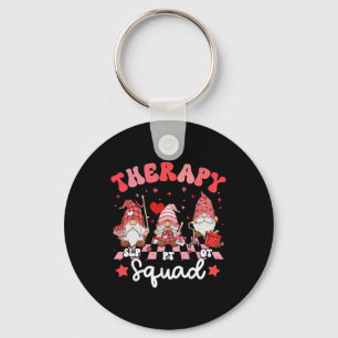 Therapy Squad Slp Ot Pt Valentine's Day Rehab Team Key Ring