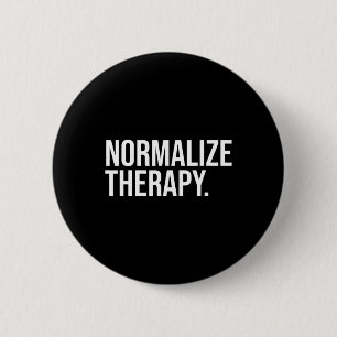 Therapy Statement Mental Health Active Heathcare 6 Cm Round Badge