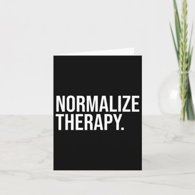 Therapy Statement Mental Health Active Heathcare  Card (Front)