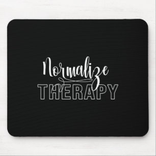 Therapy Statement Support Mental Health Problems Mouse Mat